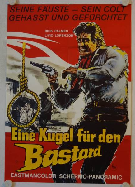 Una forca per un bastardo original release german movie poster